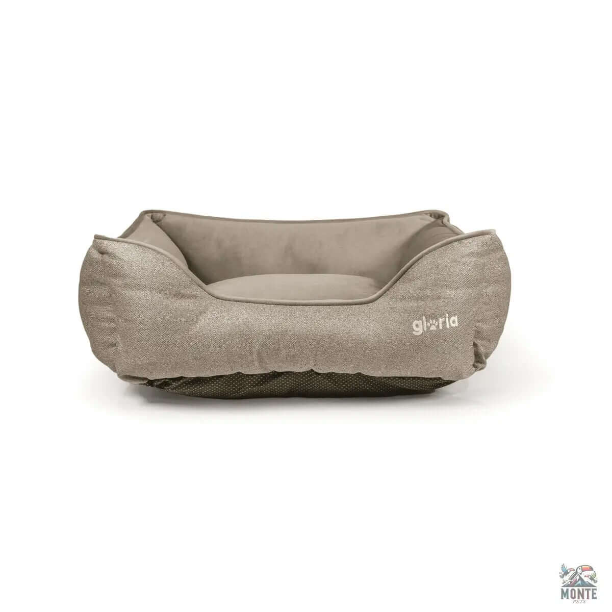 Hundebett Gloria Cadaqués Beige 80 x 65 cm rechteckig