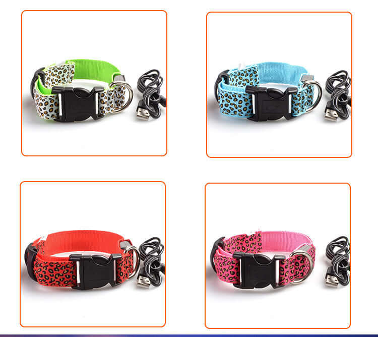 Rechargeable LED Dog Band 