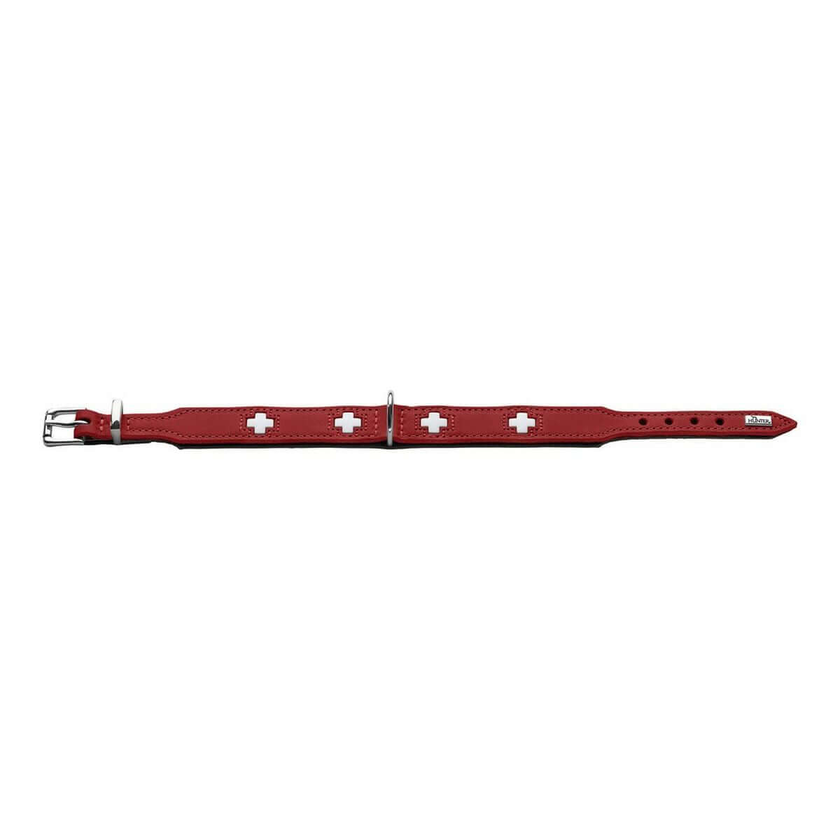 Hunter Swiss – Hundehalsband Rot 24-28 cm | MONTE PETS