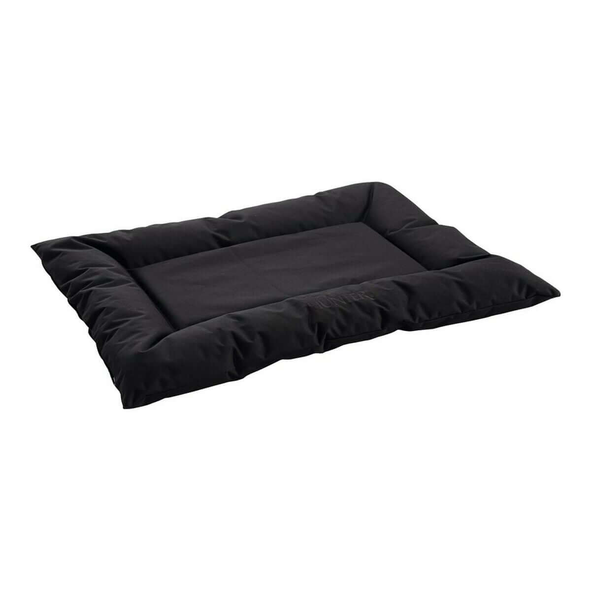Hunter Gent Hundebett Schwarz 100 x 70 cm, komfortables und weiches Hundebett für dein Haustier.