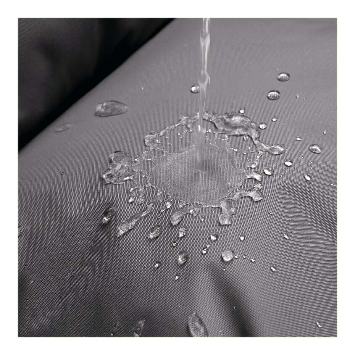 Wasserabweisendes Material des Hunter Gent Hundebett Schwarz 100 x 70 cm, das Schutz vor Nässe bietet.