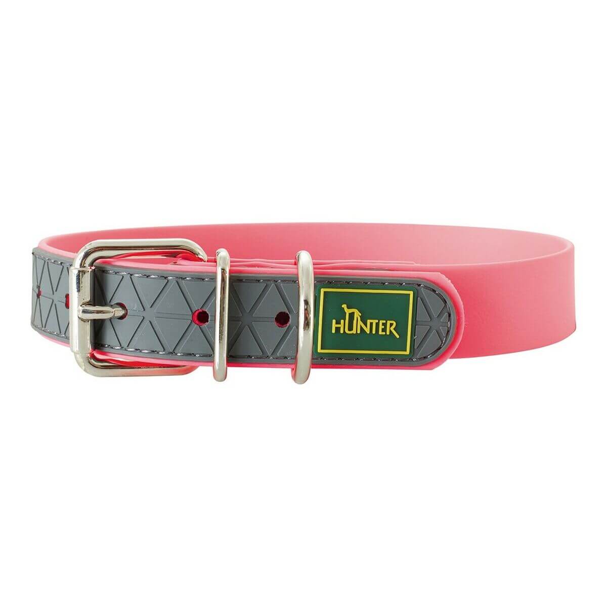 Hundehalsband Hunter Convenience Rosa 23-31 cm in schickem Design für kleine Hunde
