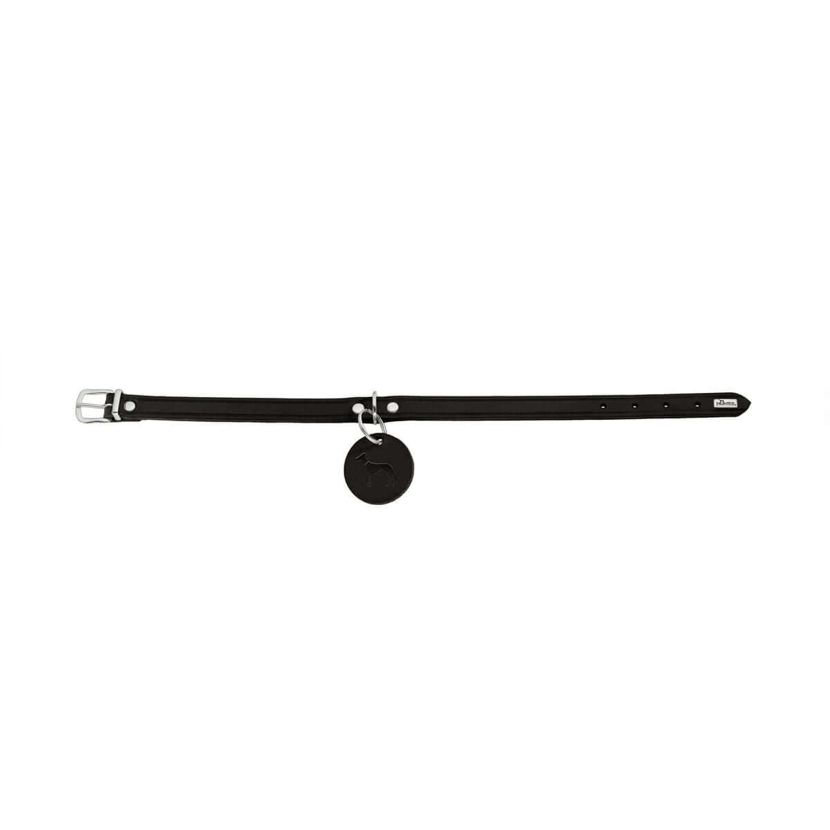 Hundehalsband Hunter Aalborg Schwarz M 38-47 cm | MONTE PETS