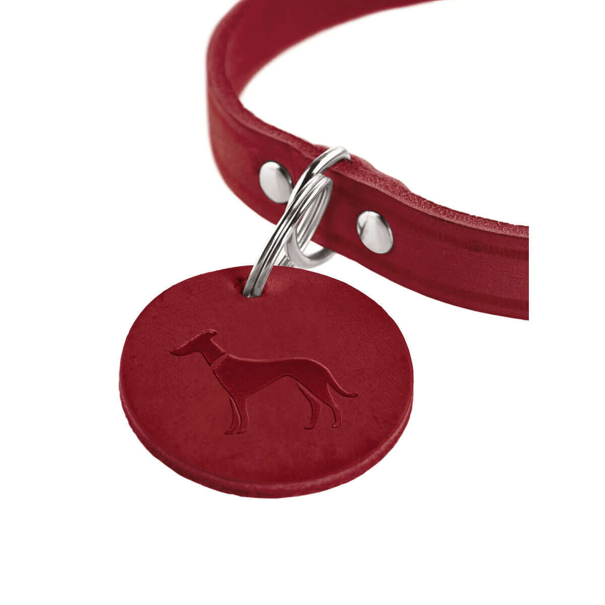 Hundehalsband Hunter Aalborg Rot S 32-38 cm | MONTE PETS