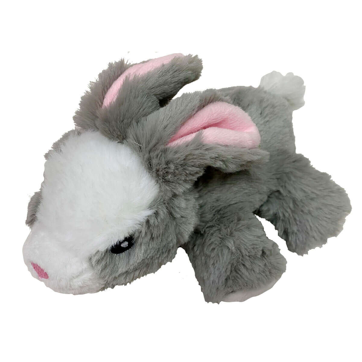 Hundespielzeug Hunter Hase in Grau, robustes Spielzeug für aktive Hunde.