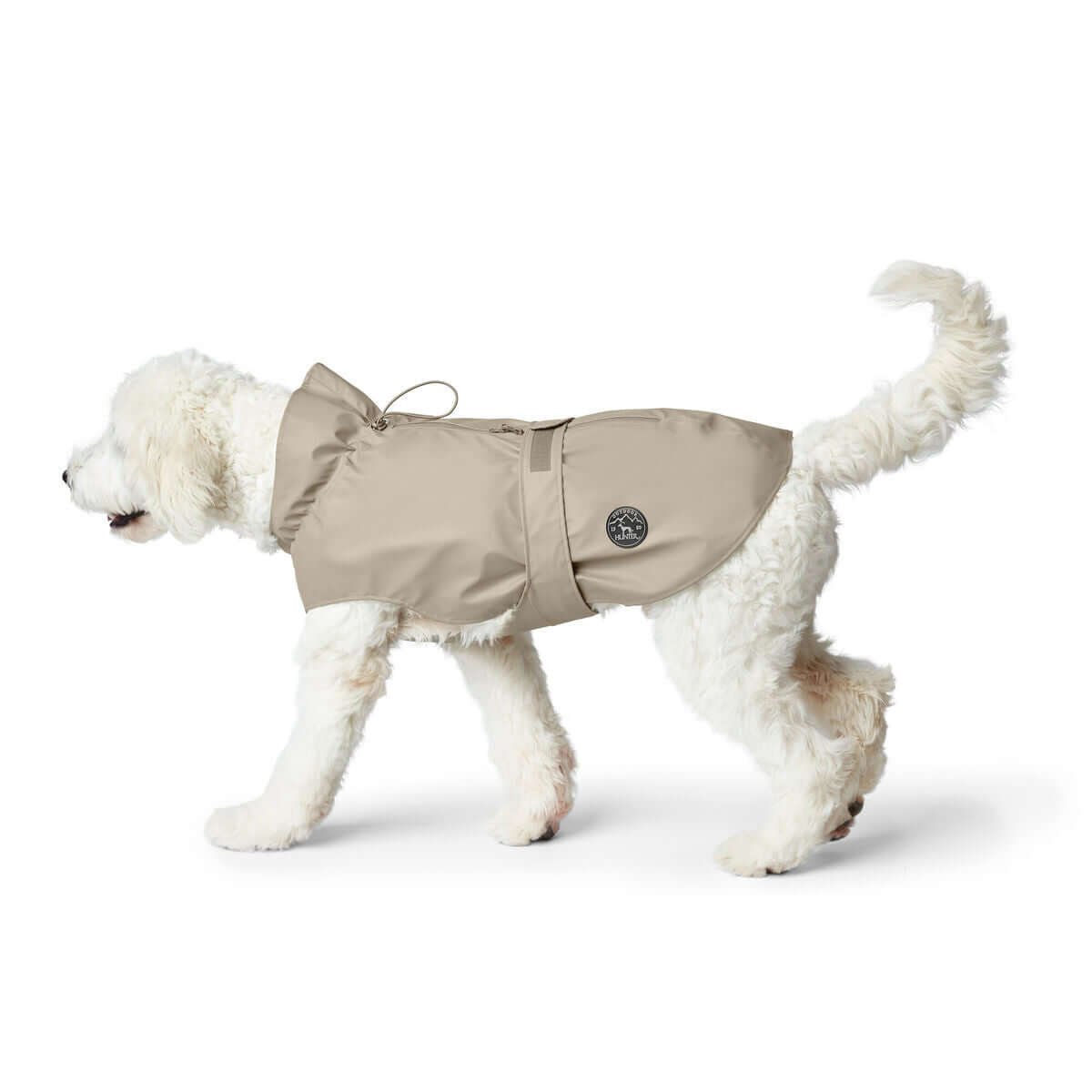 Hundemantel Hunter Milford Beige für einen Hund in Beige, perfekt für Komfort und Stil.