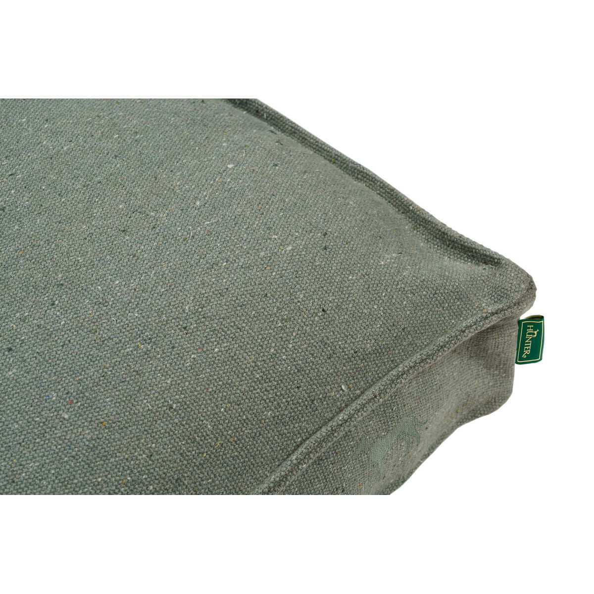 Detailansicht vom Hunter Belluno Hundekissen in Grün, 100 × 70 cm, hochwertiges Material für Hunde.