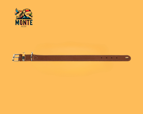 Hunter – Hundehalsband Cognac 36-44 cm | MONTE PETS