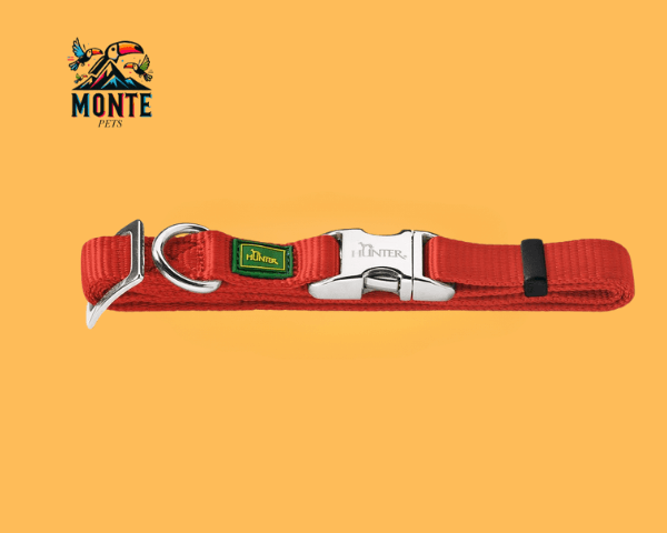 Hunter Alu-Strong Rot 40-55 cm | MONTE PETS