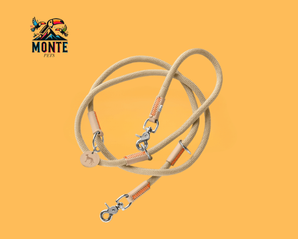 Hunter MALIA – Hundeleine Beige 1 x 200 cm | MONTE PETS 