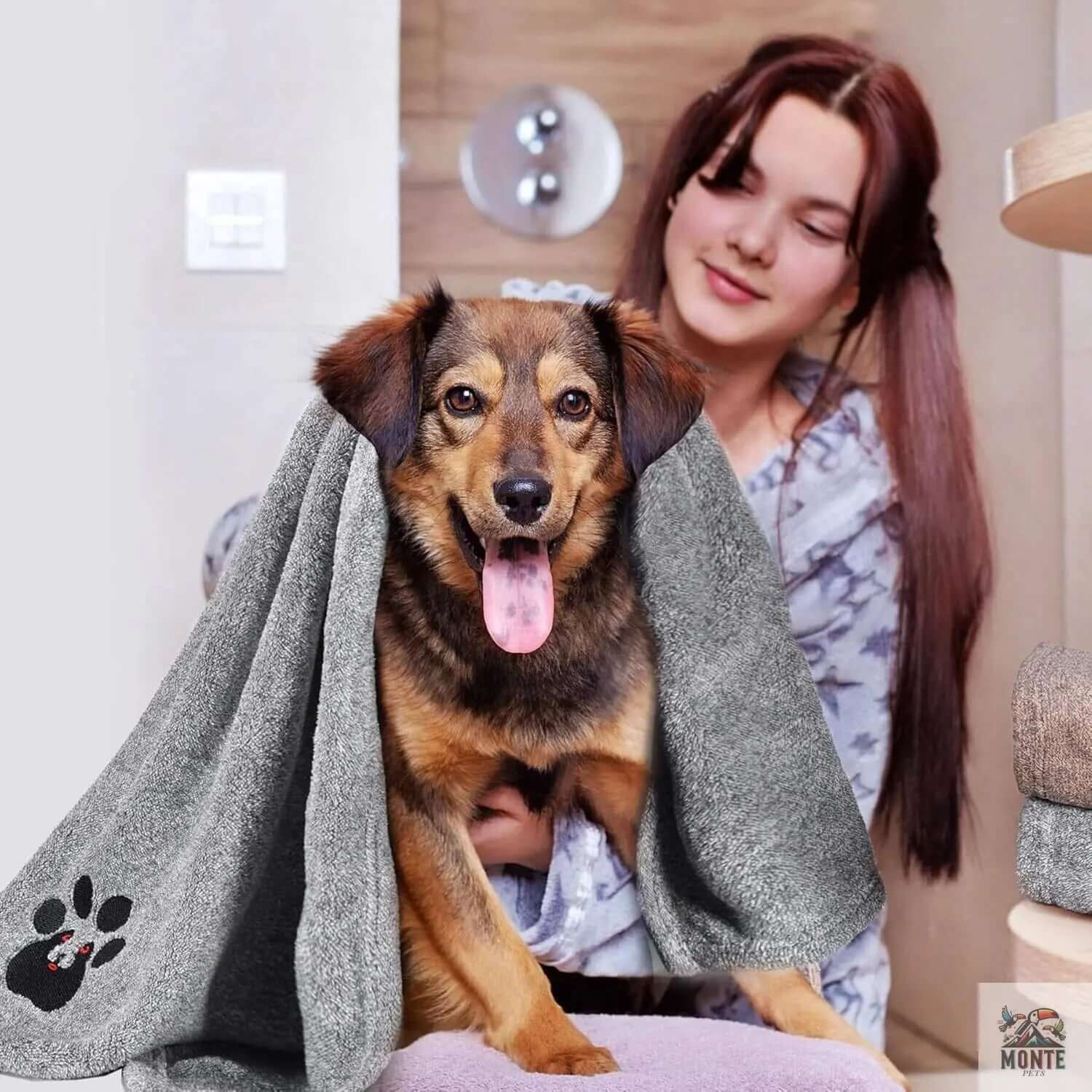 FluffyCare | Super-absorbierendes Handtuch