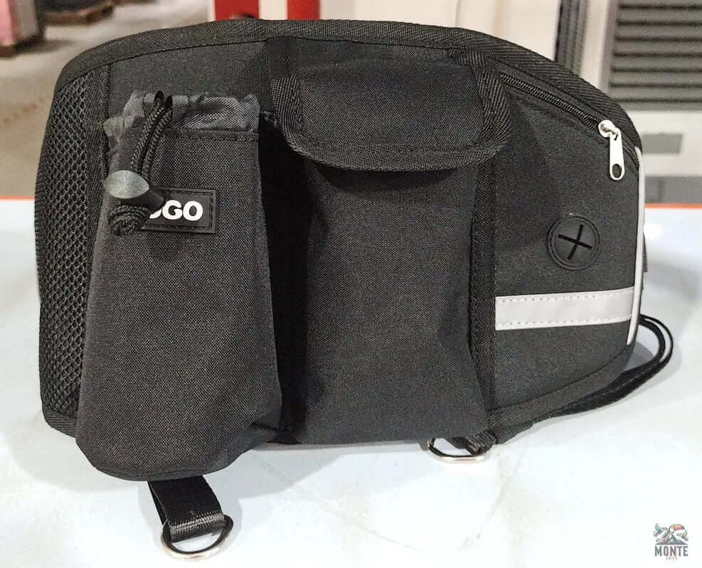 Freihand-Gürteltasche – Hundesicherheit Schwarz Unisex | MONTE PETS