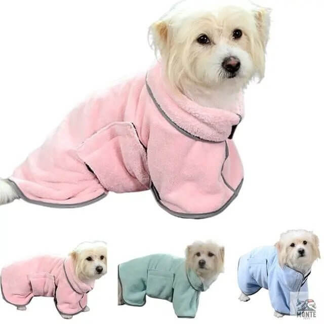 FellFix – Saugfähiges Haustier-Handtuch für Hunde und Katzen | MONTE PETS