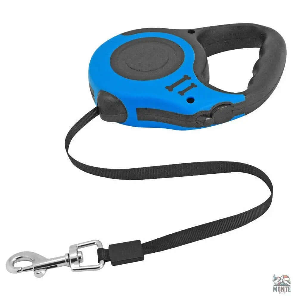 Hundeleine - Flexi-Freedom Hundesicherheit Blau 5m | MONTE PETS
