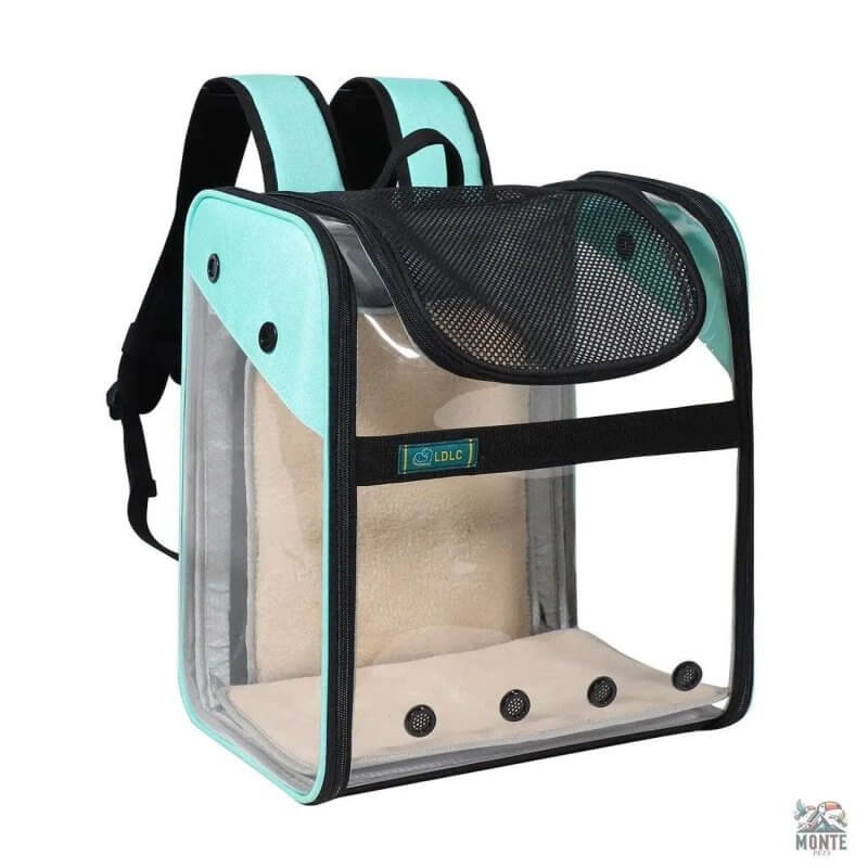 TravelBuddy – Katzenrucksack mit Sichtfenster und Belüftung | MONTE PETS