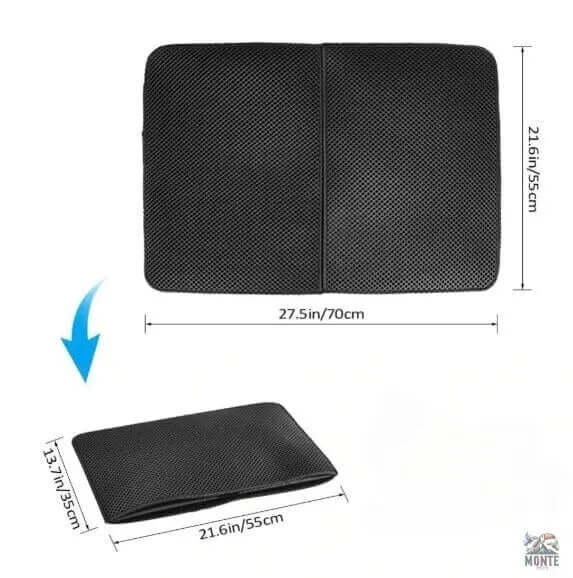 Katzenstreu-Fänger – SauberPfote Grau | MONTE PETS