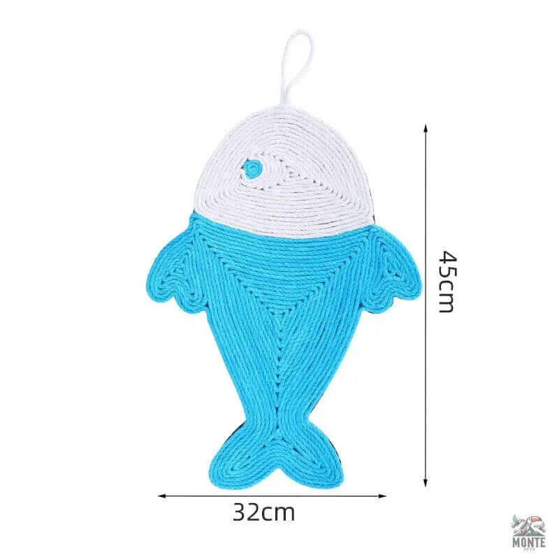 Kratzmatte – Kaktus und Fisch  | MONTE PETS