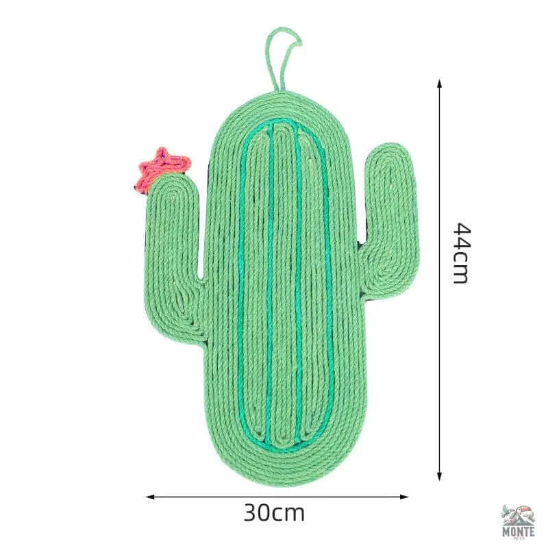 Kratzmatte – Kaktus und Fisch  | MONTE PETS