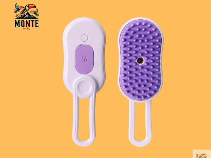 PetFresh – Elektrischer Sprühmassagekamm für Hunde & Katzen | MONTE PETS
