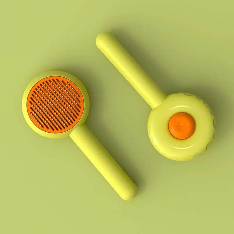 EasyClean – Fellbürste mit Ein-Klick-Haarentfernung für Hunde & Katzen | MONTE PETS