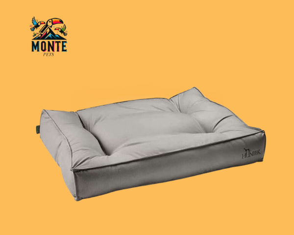 Hunter Lancaster Hundebett Grau 100 x 70 cm | MONTE PETS