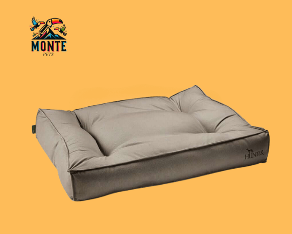 Hunter Lancaster Hundebett Braun 100 x 70 cm | MONTE PETS