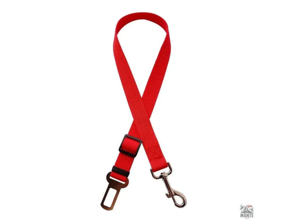 SafeRide Pro – Verstellbarer Sicherheitsgurt für Hunde im Auto | MONTE PETS