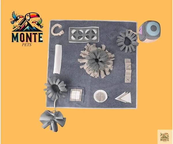 Schnüffelmatte Hundespielmatte – Interaktive Schnüffelmatte für Hunde | MONTE PETS