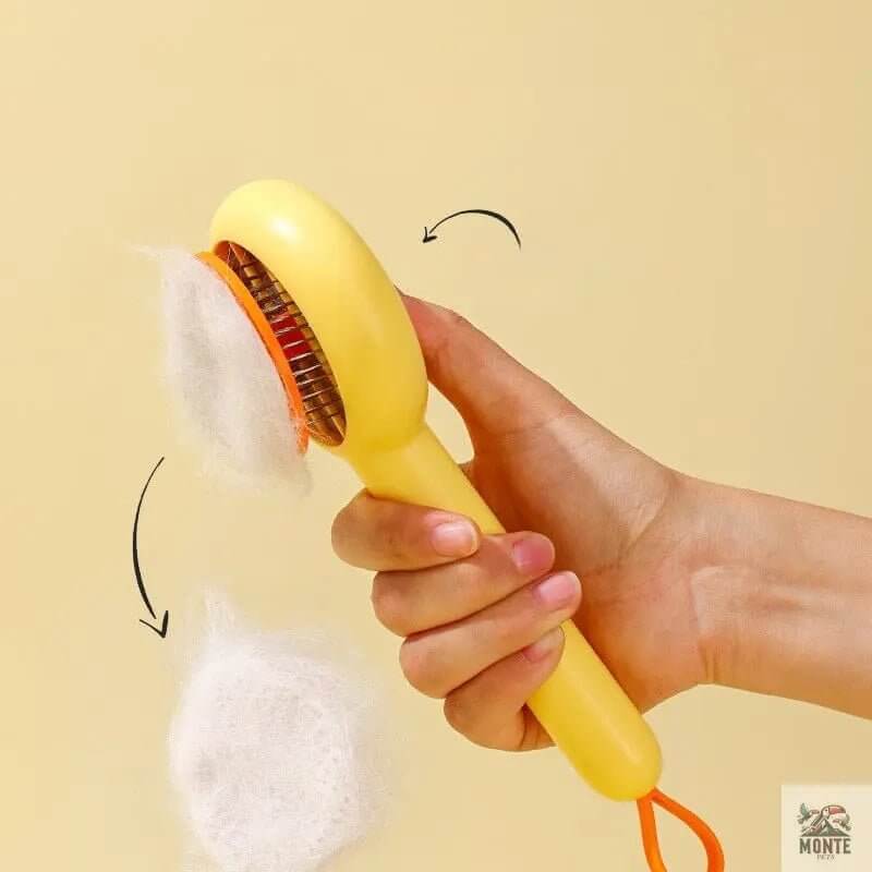 Selbstreinigende Haustierbürste „DuckCare“ | MONTE PETS