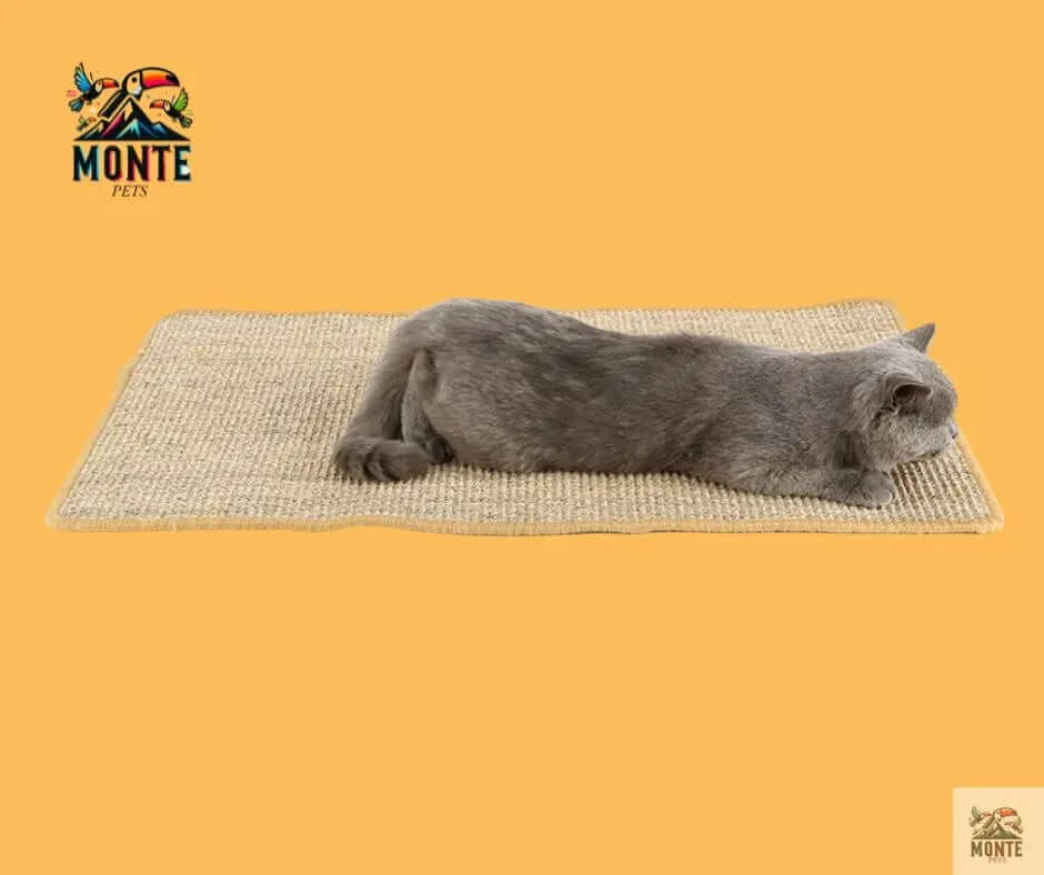 Sisal Kratzmatte - Katzenkomfort-MONTE-PETS