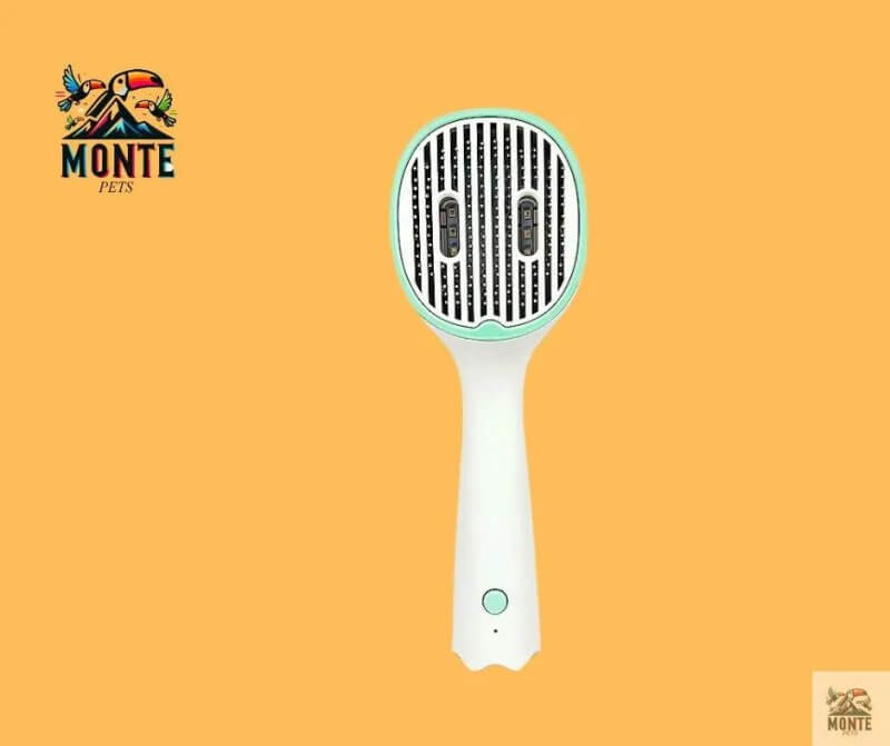 SmartPet Pro – UV-Bürste für Hunde & Katzen mit Edelstahlborsten | MONTE PETS