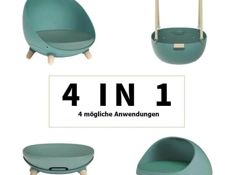 Gemütliches Kuschelnest – Bett für Katzen & kleine Hunde | MONTE PETS