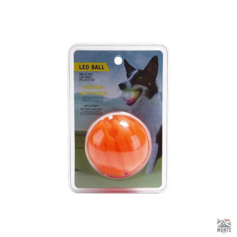 GlowBuddy – Leuchtball für Hunde in 3 Größen & 6 Farben | MONTE PETS