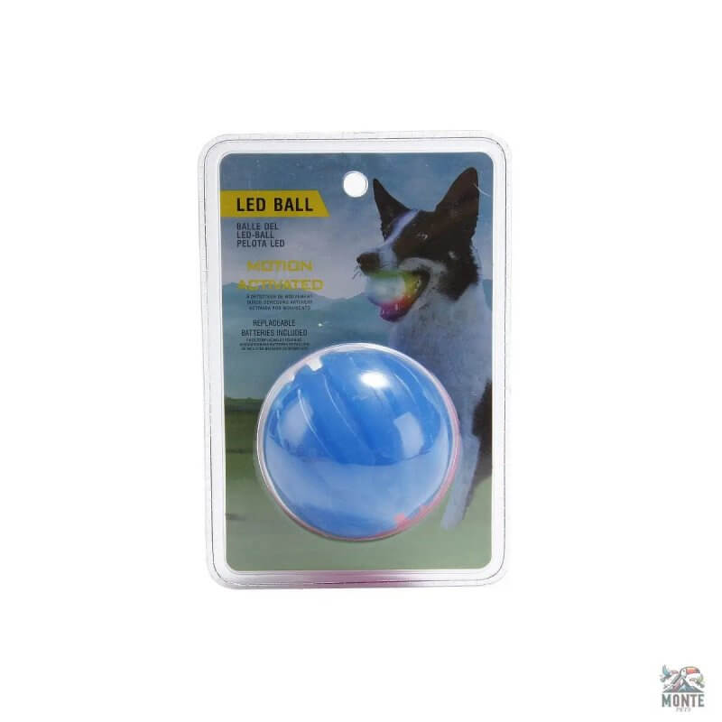GlowBuddy – Leuchtball für Hunde in 3 Größen & 6 Farben | MONTE PETS