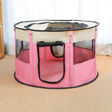 Haustier-Pop-Up-Zelt - PlayPalace MONTE-PETS Pink 72X40cm 