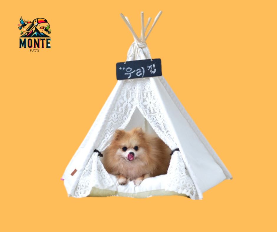 Haustier-Tipi - CozyTeepee - 50x50x60 cm MONTE-PETS 