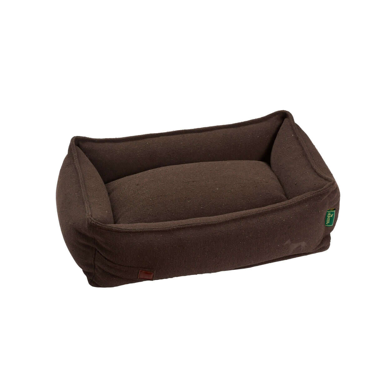 Hundebett Hunter Belluno Braun 80x60 cm in stilvollem Design für Haustiere