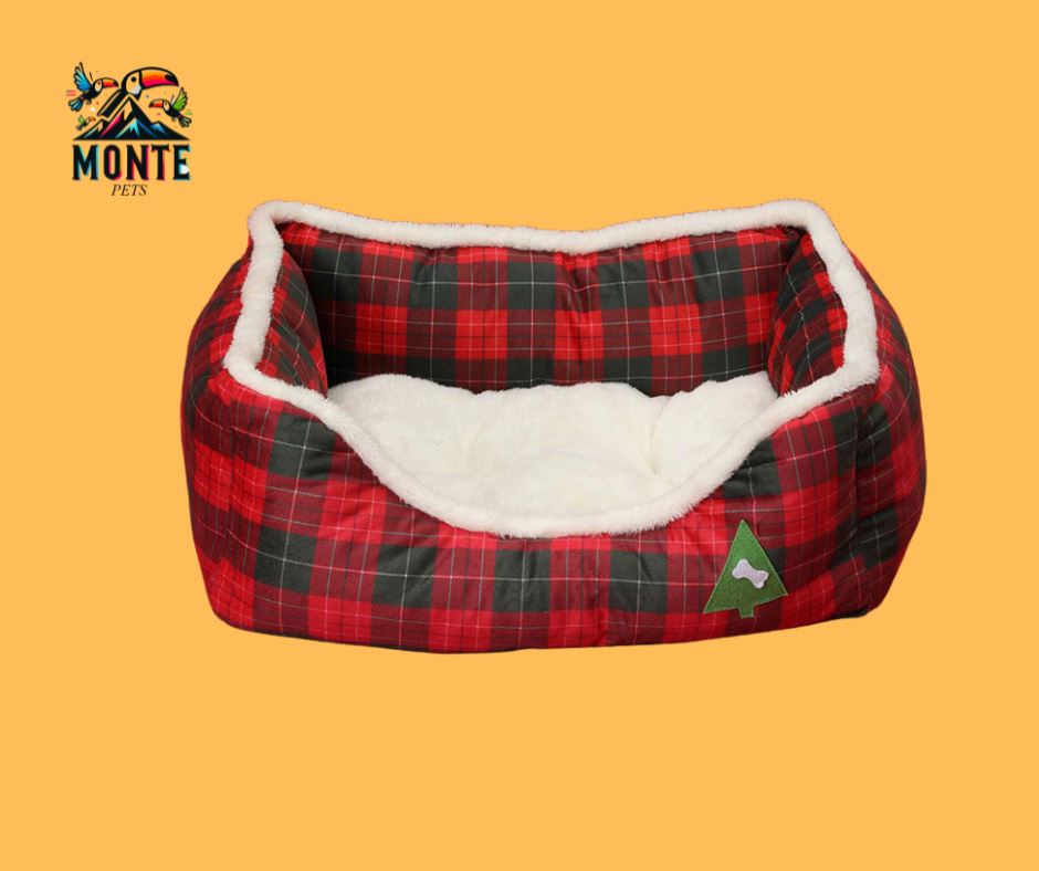 Hundebett - Weihnachtskuschelplatz MONTE-PETS 