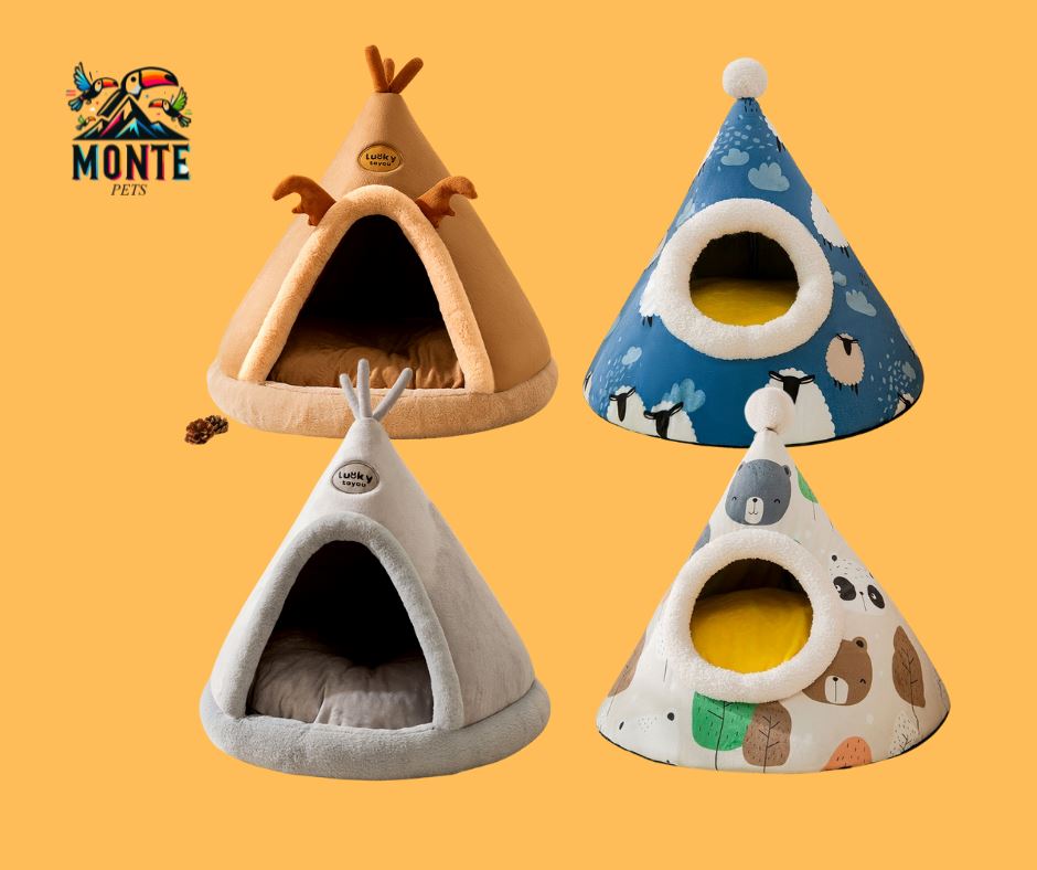 Hundehöhle - Kuscheltipi Lucky MONTE-PETS 