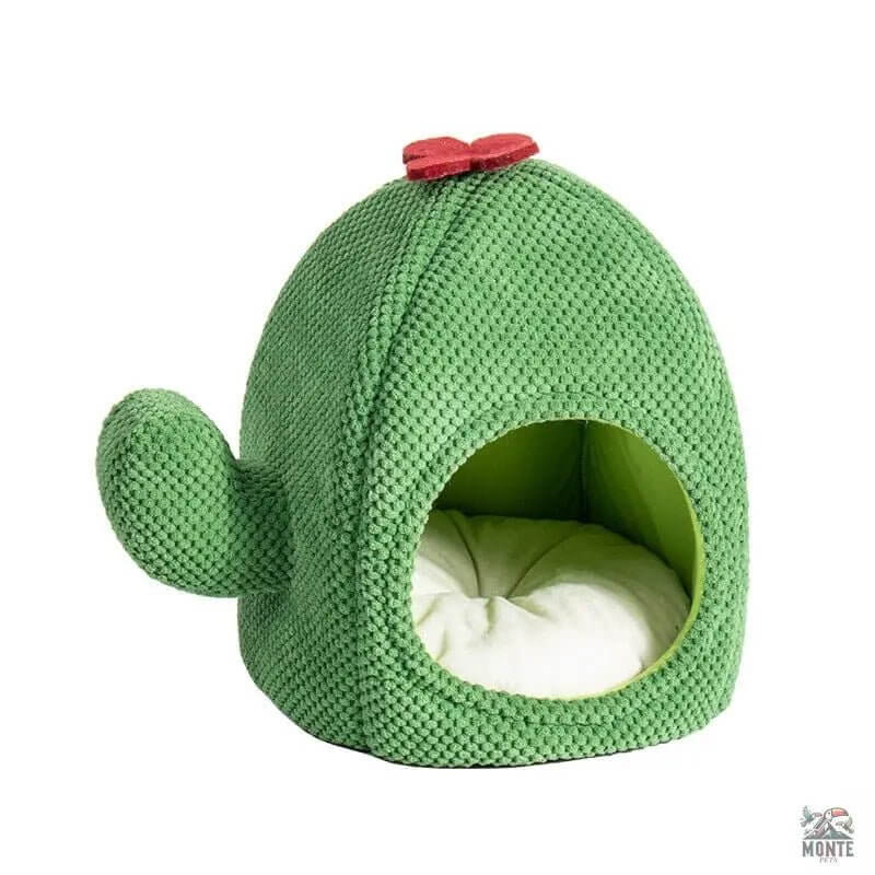Kaktus Kuschelhöhle – Rückzugsort für Katzen & kleine Hunde | MONTE PETS