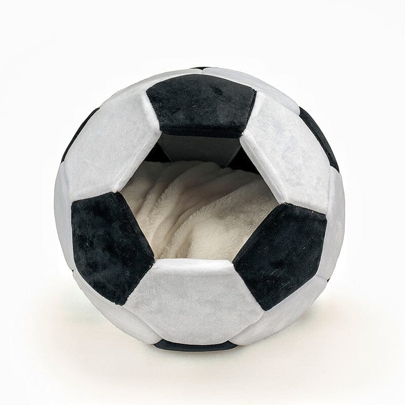 Katzenhöhle - SoccerDream MONTE-PETS Schwarz/Weiß 45cm 