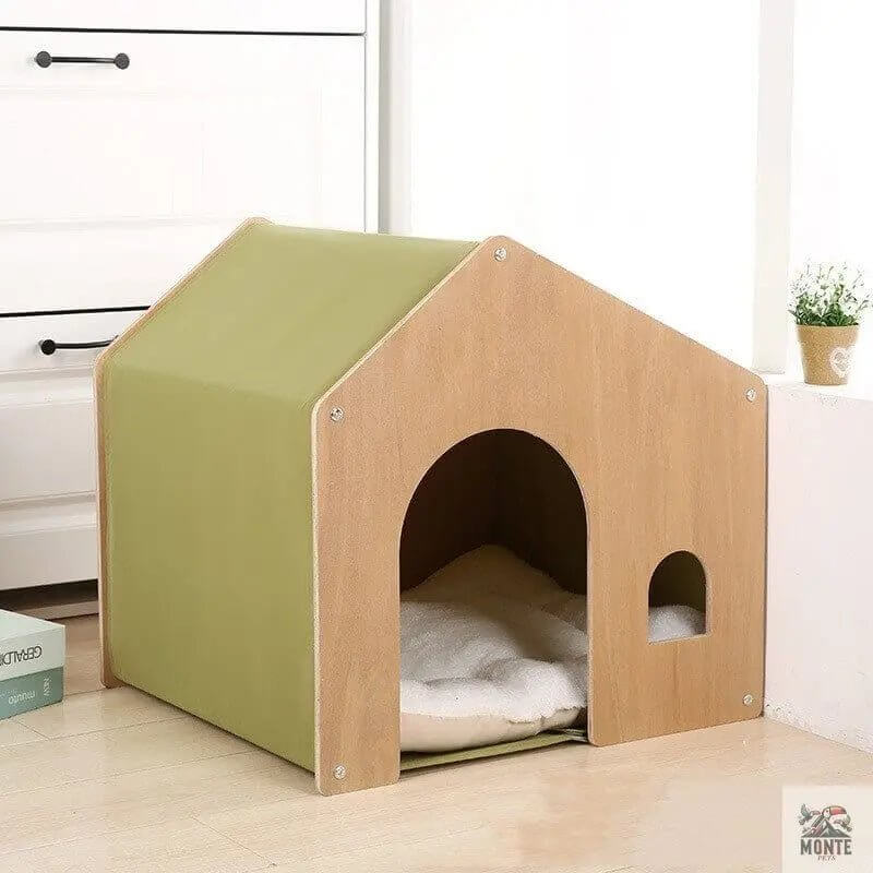 Kuschel-Oase – Katzen- und Hundebett Beige | MONTE PETS