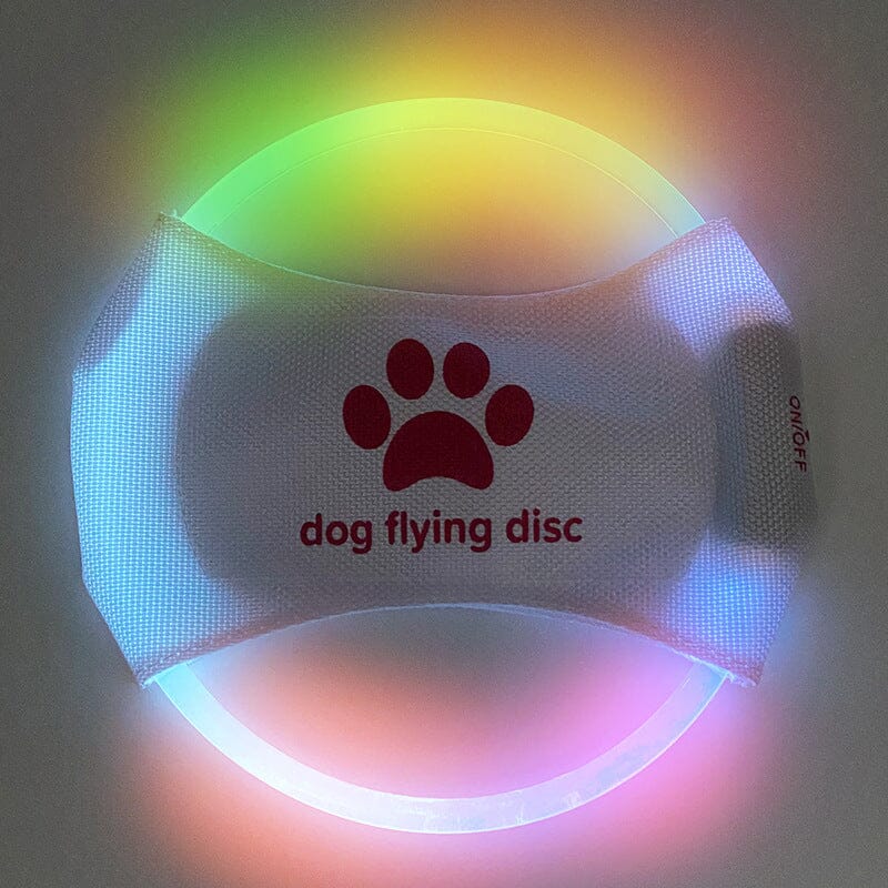 LED-Hundefrisbee - LightFlyer Pro Hundespielzeug MONTE SHOP Bunt USB 