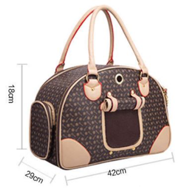 Luxuriöse Haustiertasche - Elegance Plus Hundetasche MONTE-PETS 