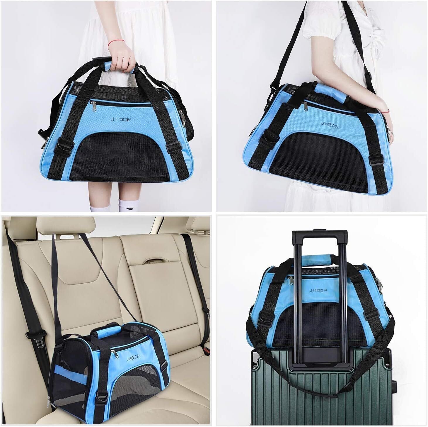 Pet Bag Carry Bag Dog Bag Cat Bag Transparent Eve Textile-MONTE-PETS