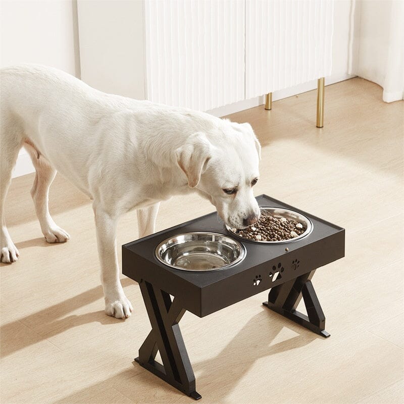 Pet Schüssel Hund Schüssel Pet Feeder Edelstahl Schüssel Klapp Schüssel Futternapf MONTE SHOP 