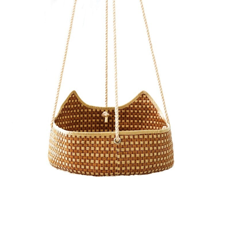 Rattan Cat Nest Springsummer Cat Hammock-MONTE-PETS