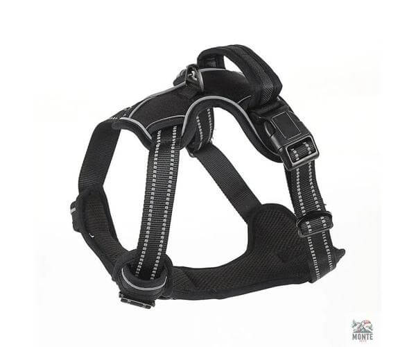 Sicher & Frei – Hundegeschirr mit Griff und Reflexstreifen | MONTE PETS