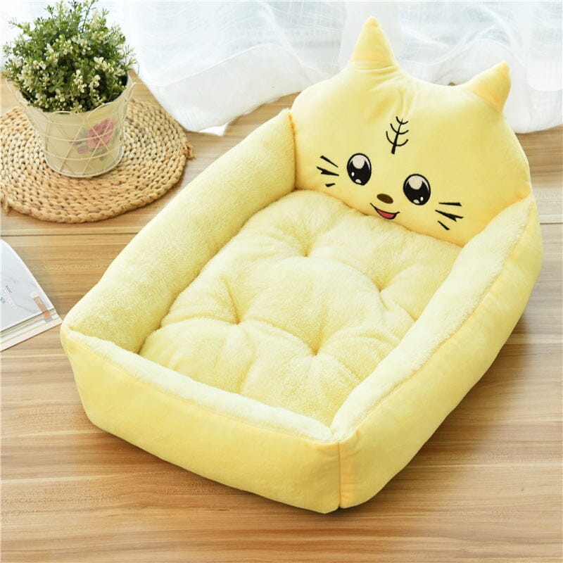 Tierbett - DreamyPaw MONTE SHOP Gelb L 