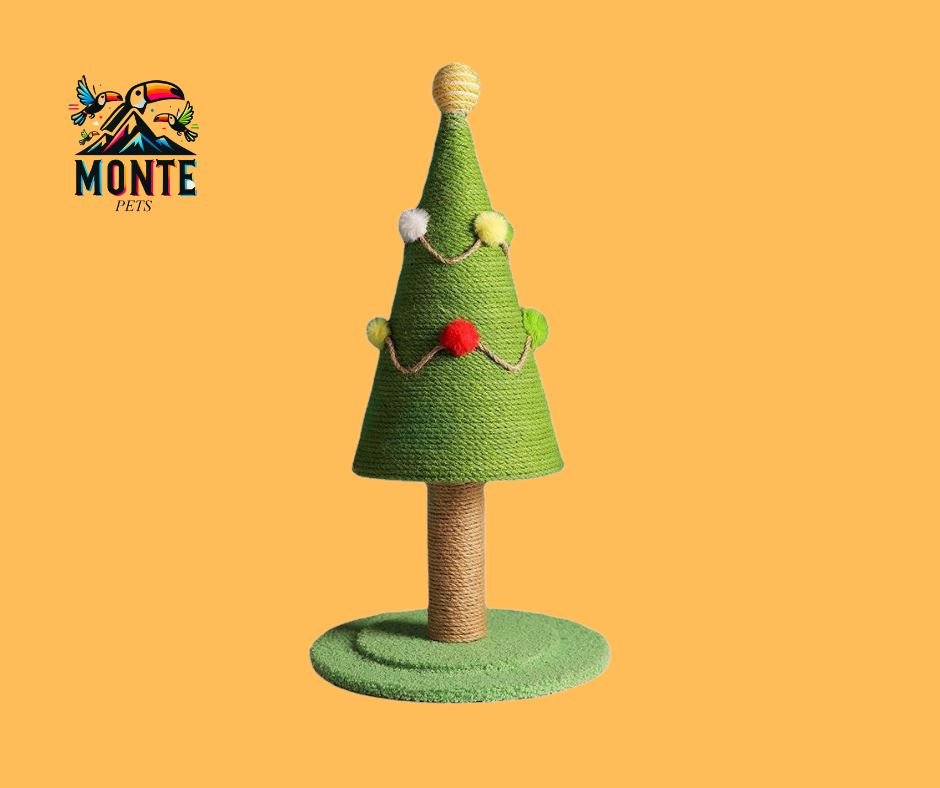 Weihnachtskratzbaum - Festive Climber MONTE SHOP 